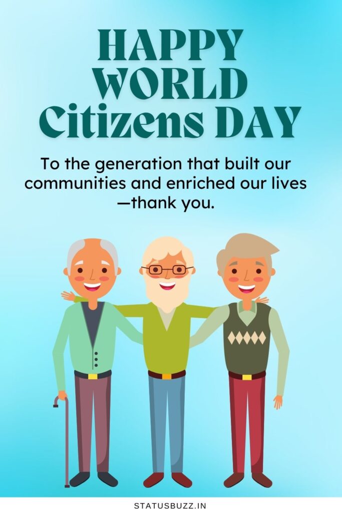 World Senior Citizens Captions