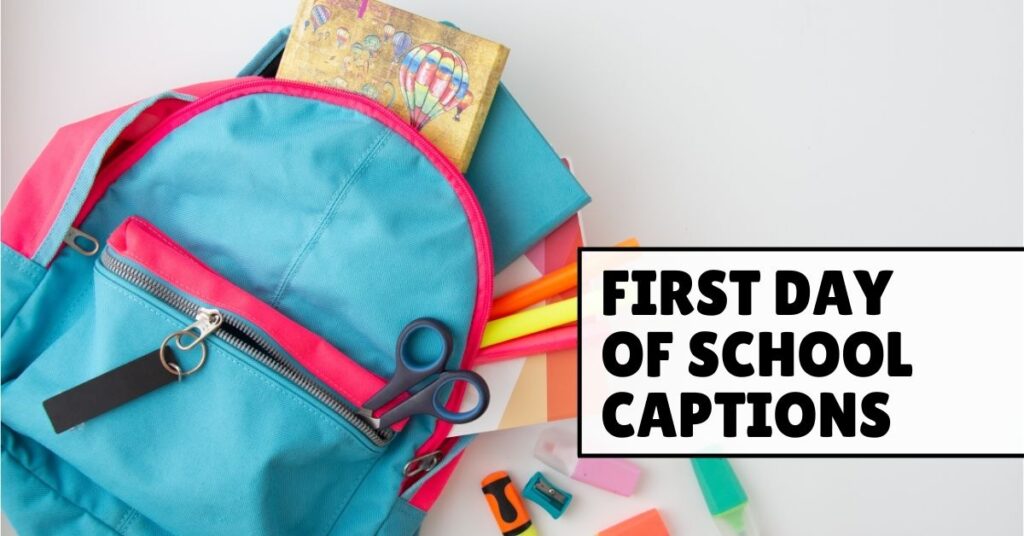 back to school captions for instagram