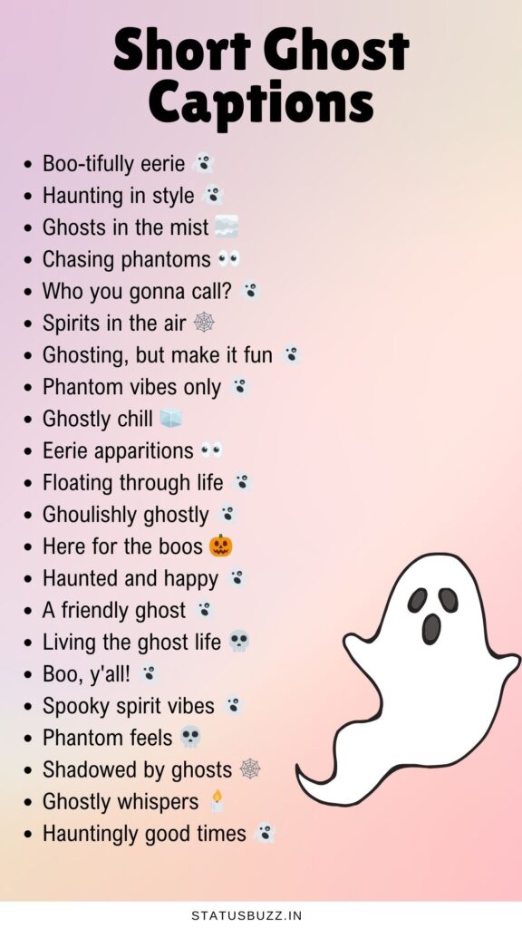 ghost captions
