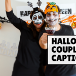 Halloween couple captions