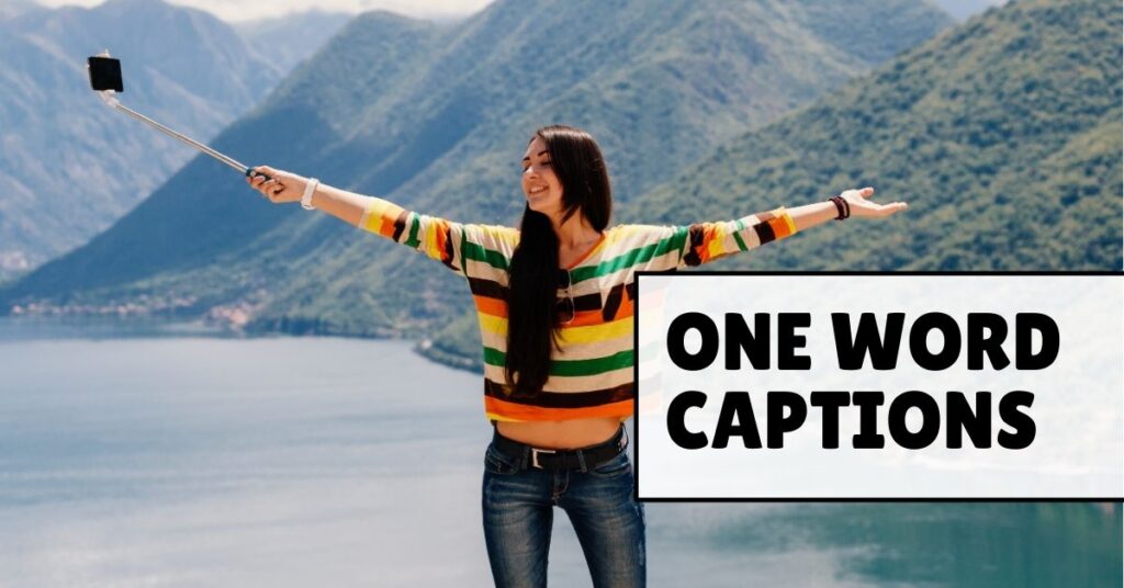 one word captions