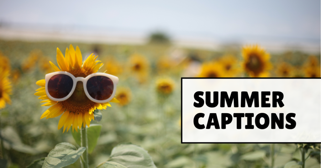 summer captions