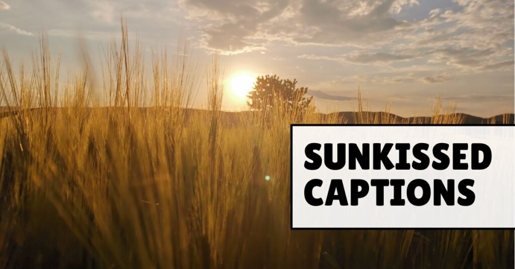 Sunkissed Captions
