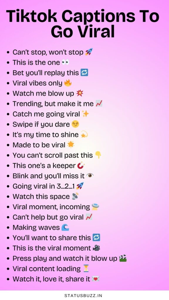 tiktok captions