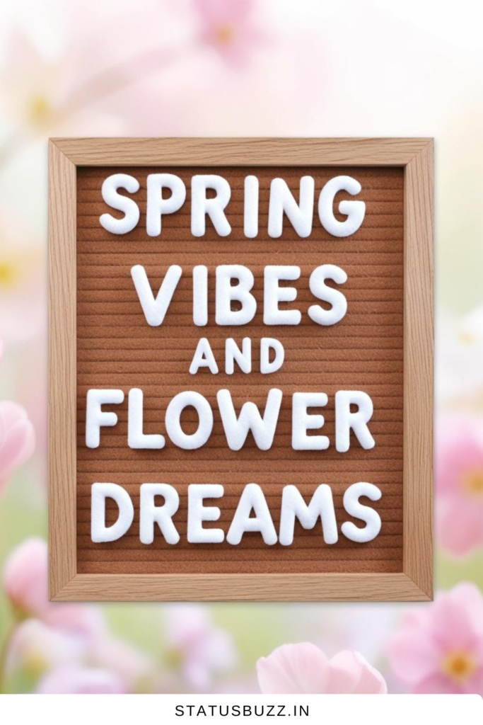 spring letter board quotes