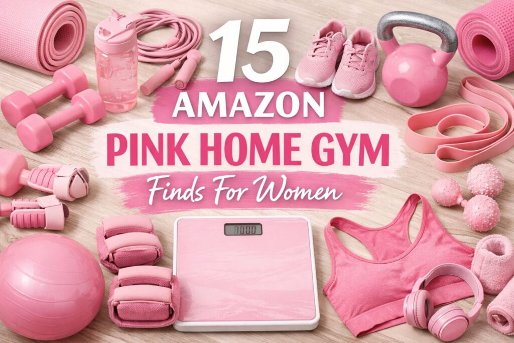 Amazon Pink Home Gym Finds For Women