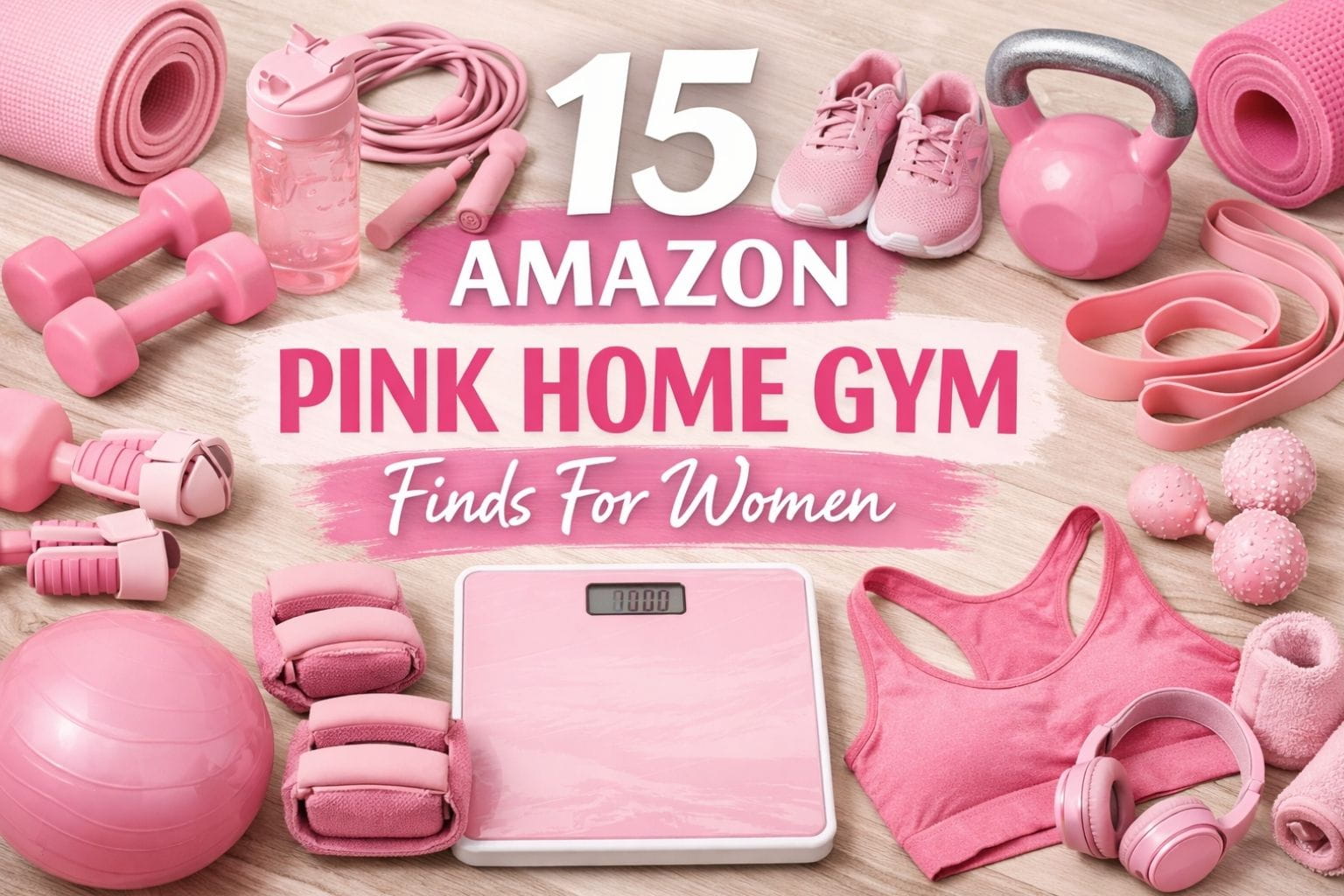 Amazon Pink Home Gym Finds For Women