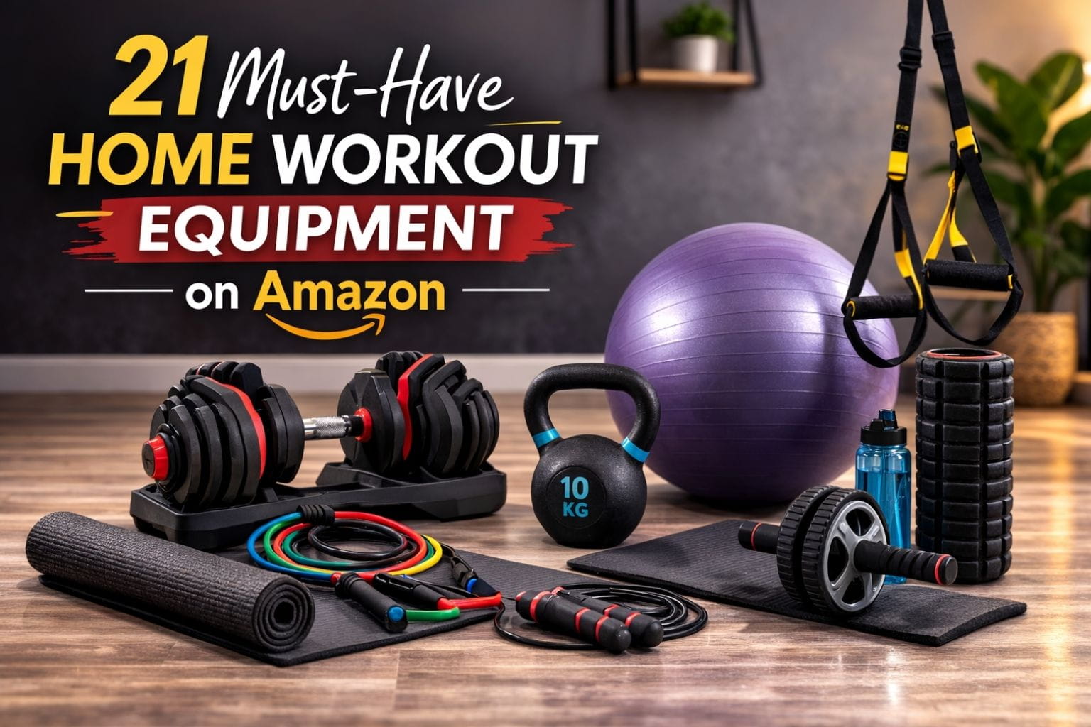 Must-Have Home Workout Equipment on Amazon