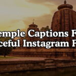 Temple Captions For Peaceful Instagram Posts