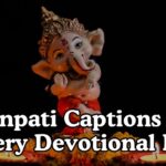 Ganpati Captions For Every Devotional Post