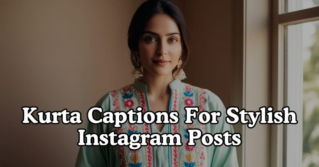 Kurta Captions For Stylish Instagram Posts