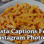 Pasta Captions For Instagram Photos