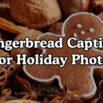 Gingerbread Captions For Holiday Photos 