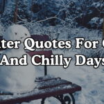 Winter Quotes For Cozy And Chilly Days