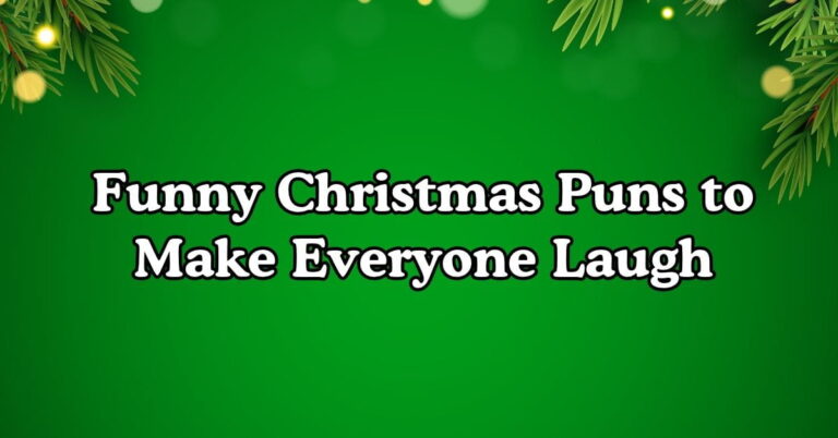 120+ Funny Christmas Puns to Make Everyone Laugh